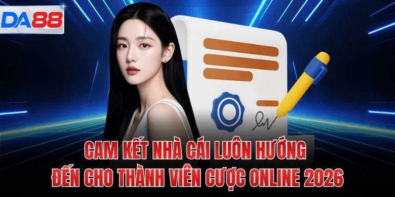 Cam kết nhà cái luôn hướng đến cho thành viên cược online 2026